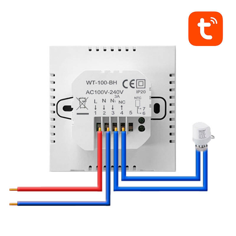 Termostat smart AVATTO ZWT100 ZigBee 3A (Tuya) 4