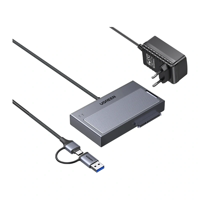 Cable UGREEN D320 M.2 NVMe/SATA USB 3.2 USB–USB-C 2