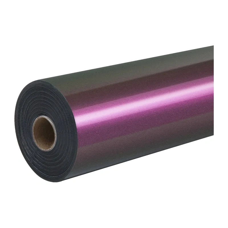 Heat transfer vinyl HTVRONT Chameleon 30.5cm x 90cm (green-purple) 2