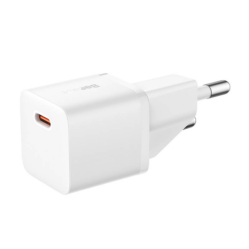 Mini ładowarka sieciowa Baseus GaN5  20W (biała) 4