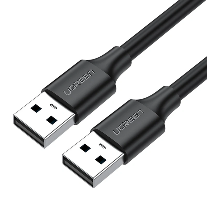 Kabel UGREEN US102 USB-A-USB-A 2m (czarny)