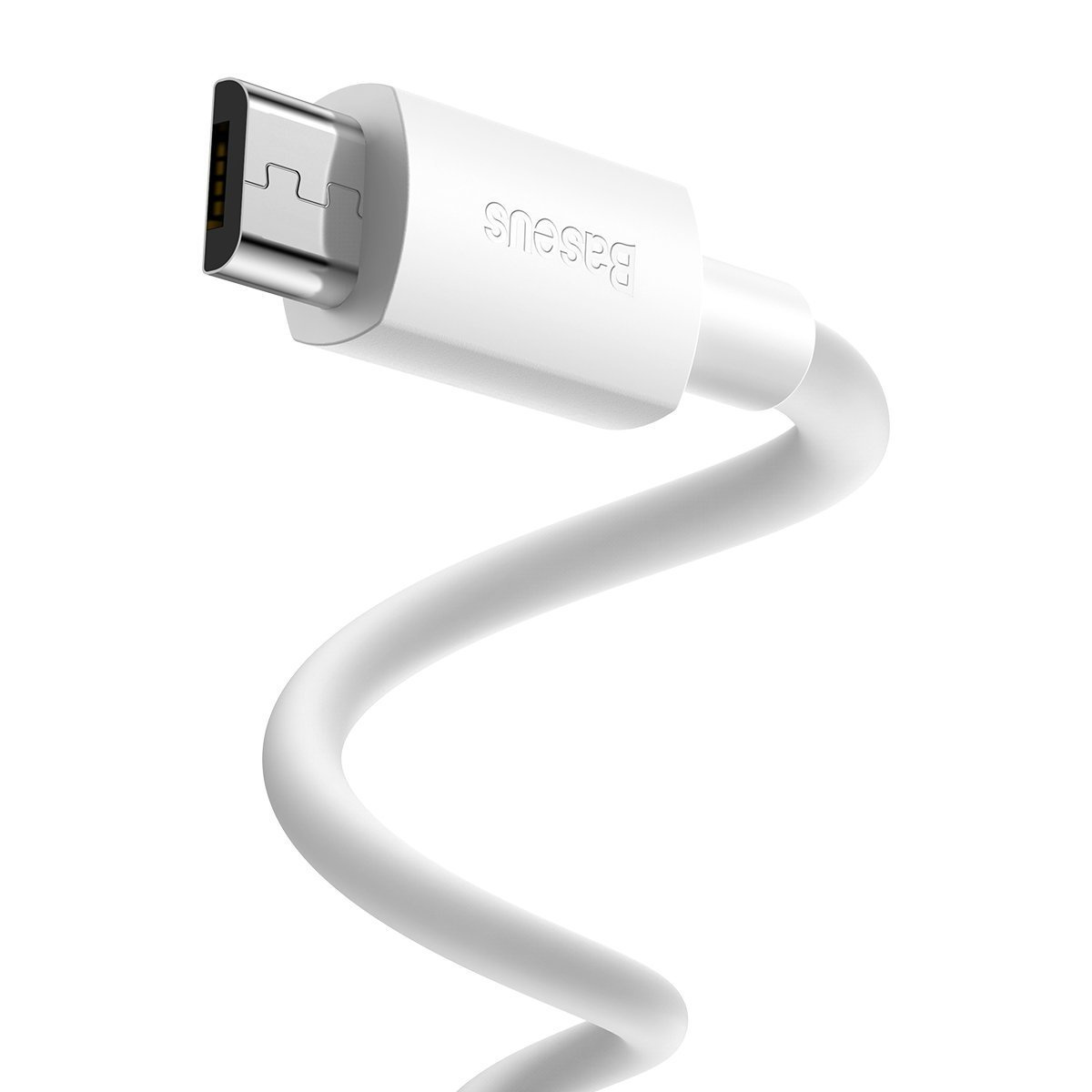 Kabel BASEUS Simple Wisdom USB-A-micro USB 1.5m 2szt. (biały) 3