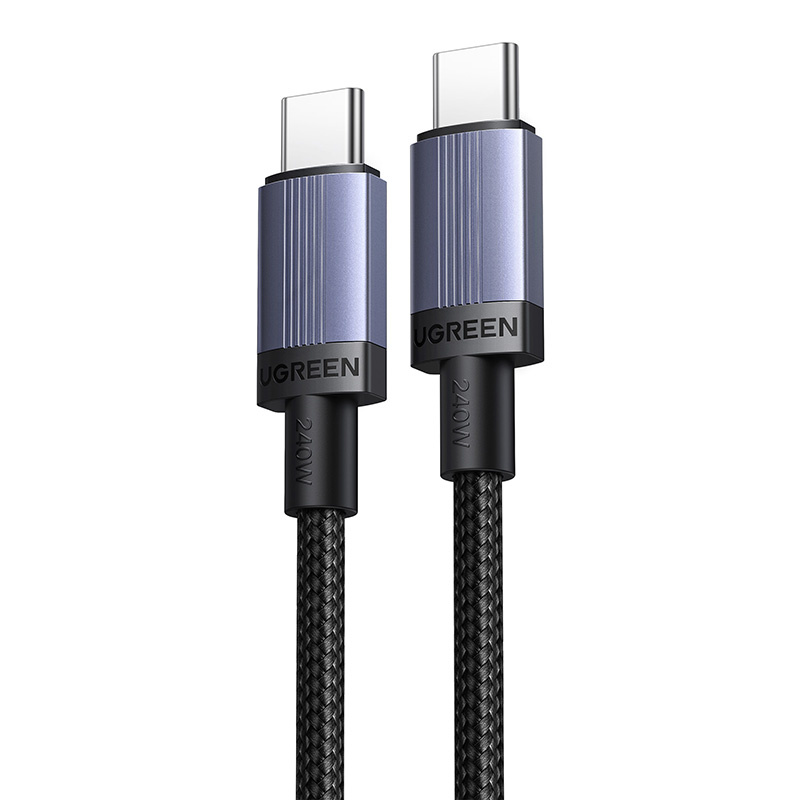 Kabel USB-C do USB-C Ugreen L528, 100 W, 1m (szary)