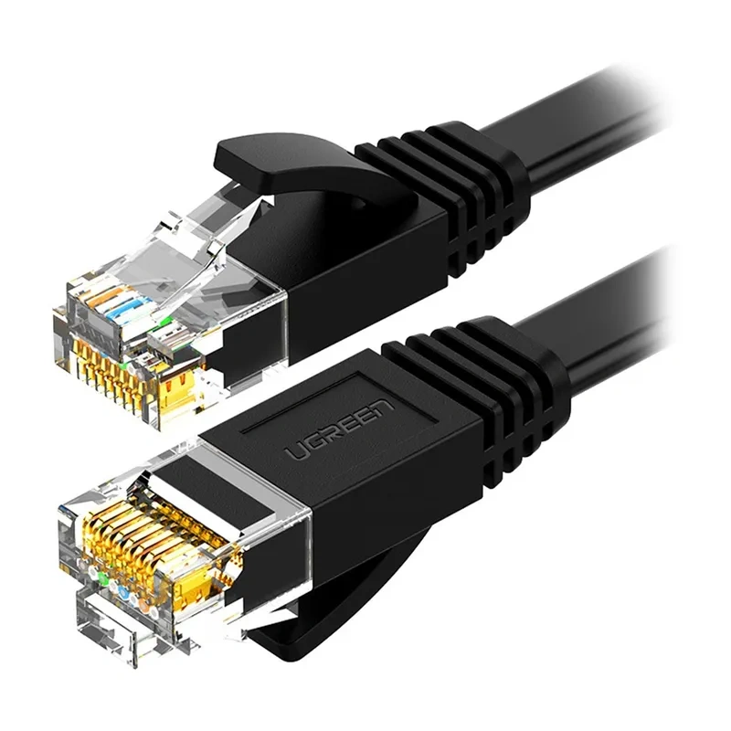 NW102 Cat 6 U/UTP Lan Flat Cable 20m Black