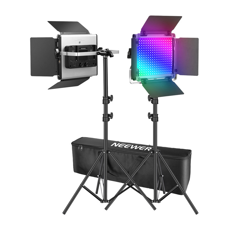 Neewer 2×660 PRO II RGB LED Lamp 2×200CM 2