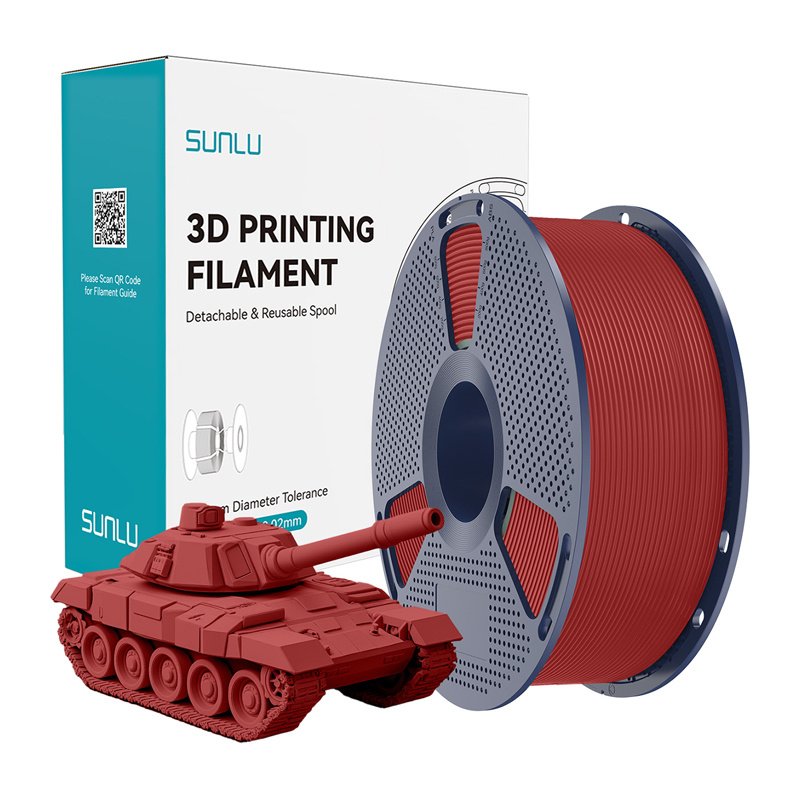 Sunlu Filament PLA+ High-Speed Red