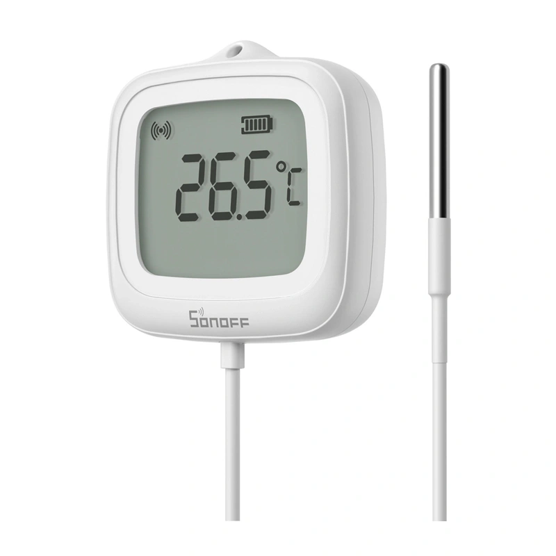 Smart Temperature Sensor ZigBee LCD Sonoff SNZB-02LD (with probe) 4
