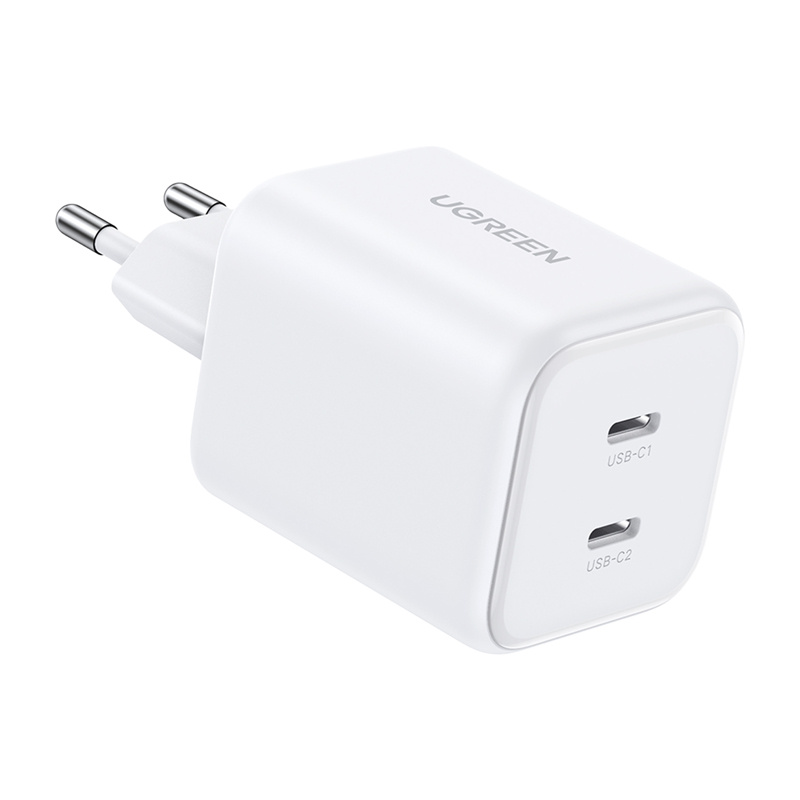 Charger Dual UGREEN USB-C GaN 45W X526 (white) 2