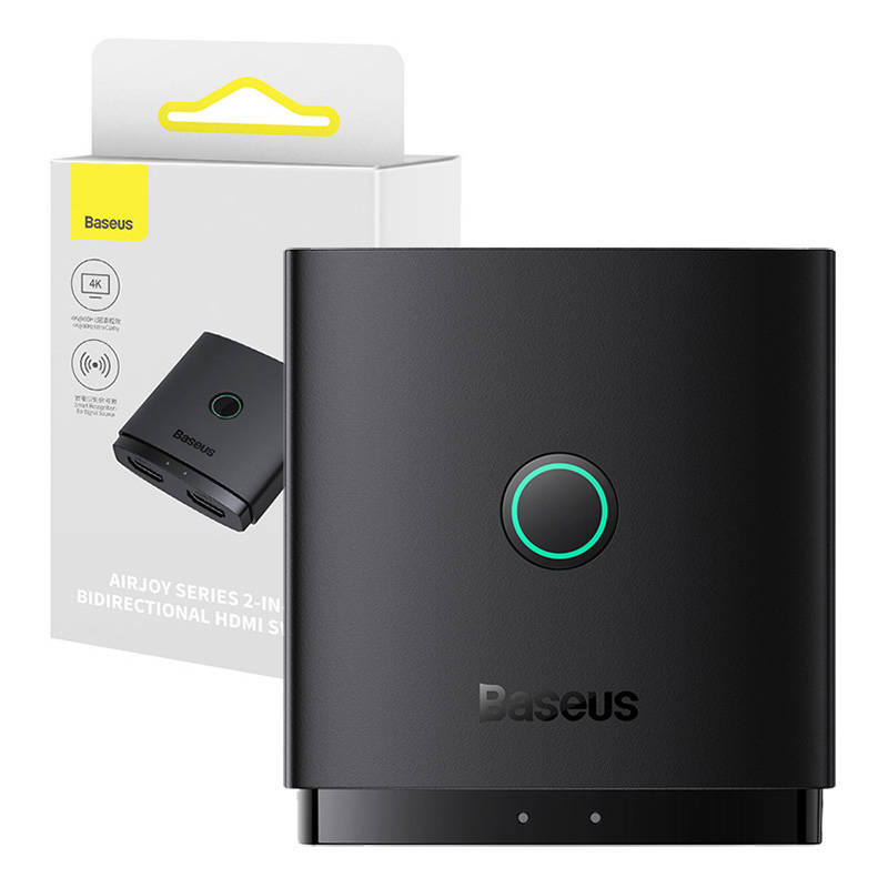 Adapter BASEUS HDMI 2w1 (czarny)