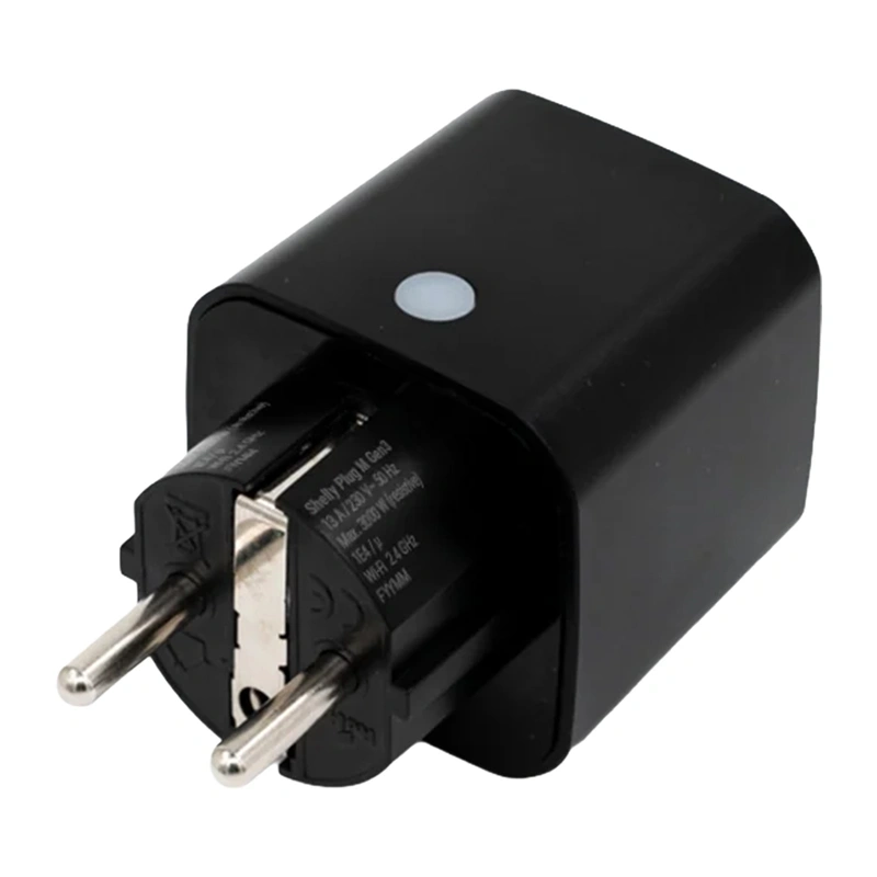 Smart plug Shelly Plug M Gen3 (black) 2