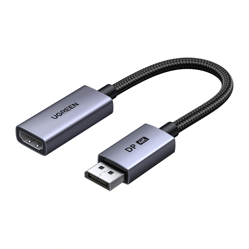 Adapter UGREEN DP139 DisplayPort–HDMI 0.2m 2