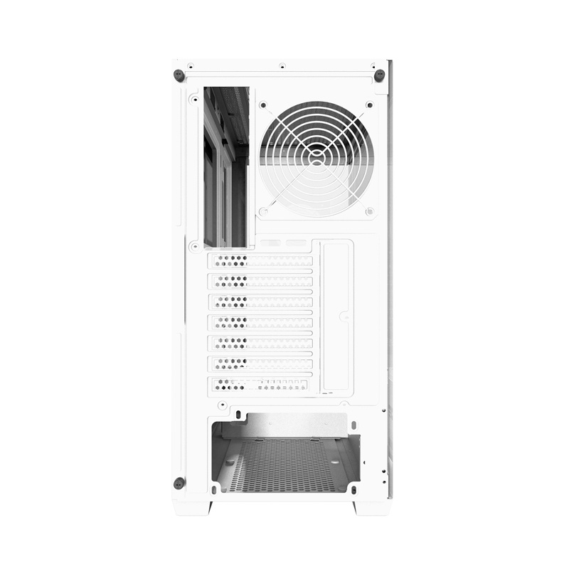 Darkflash DS900W computer case without fans (White) 4