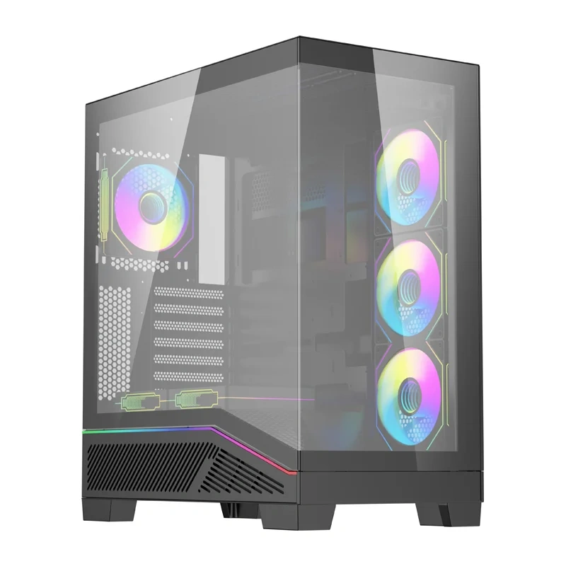 Computer case DarkFlash K430 + 6 fans (black) 2