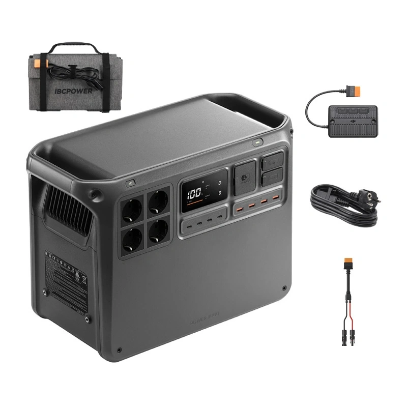 Zestaw DJI Power 2000 + panel solarny 200W + adapter MPPT + kabel MC4