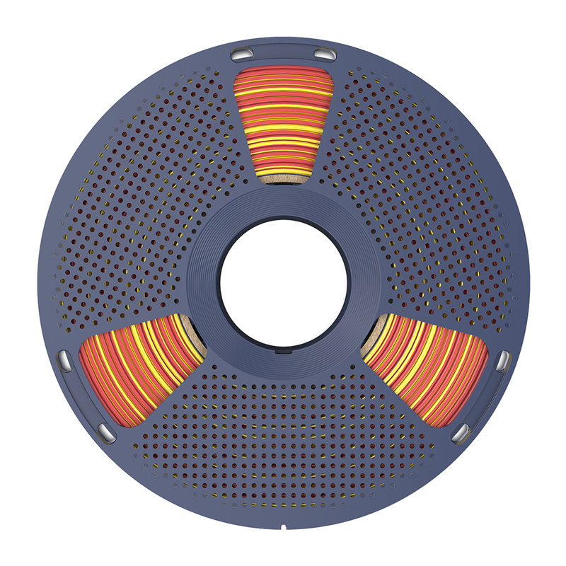 Sunlu Filament PLA+ Silk Dual Color Red Gold 3