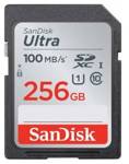 Karta pamięci SanDisk Ultra SDXC 256GB 100 MB/s UHS-I (SDSDUNR-256G-GN6IN)